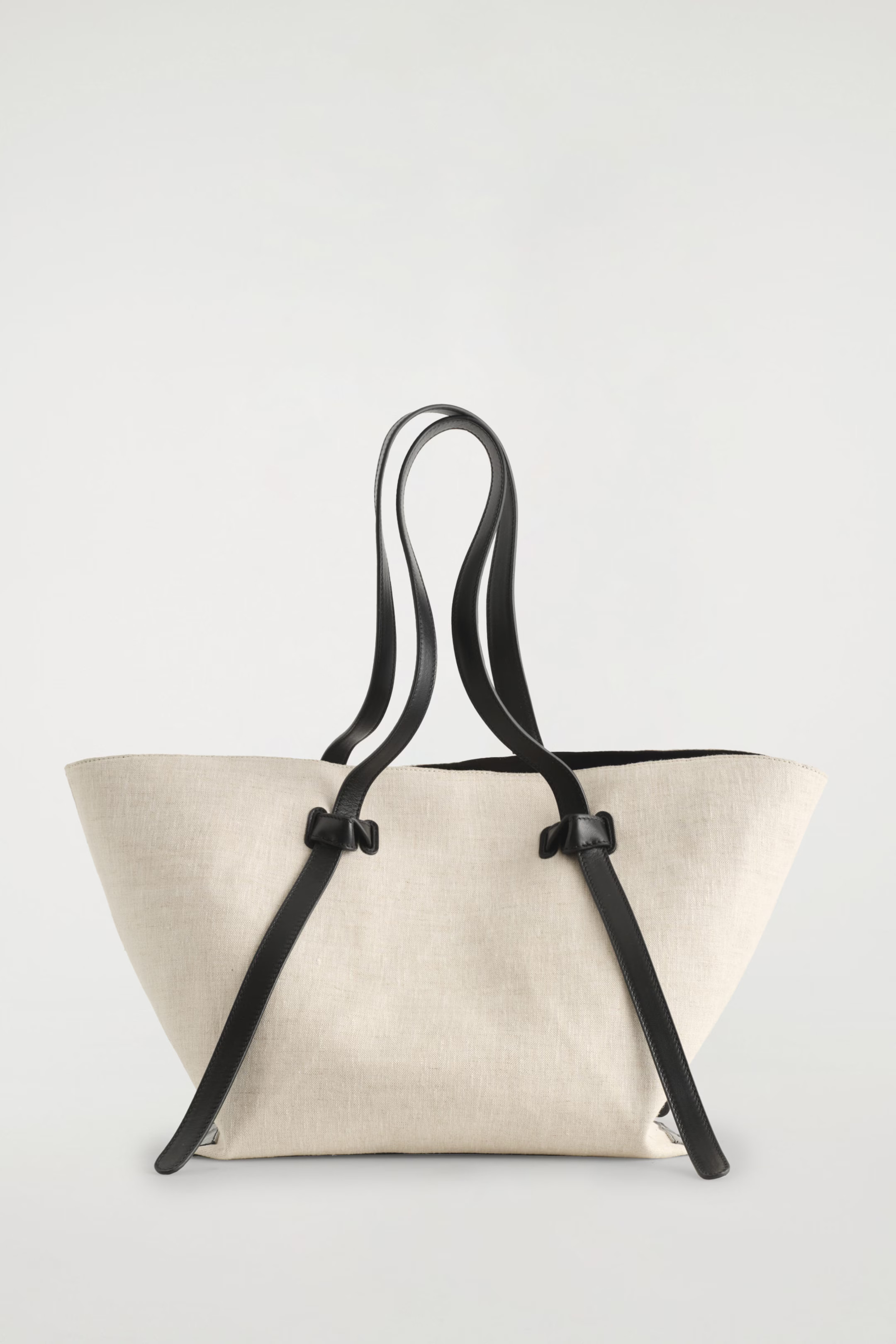 PINCH TOTE BAG - LINEN - BEIGE | COS | COS (EU)