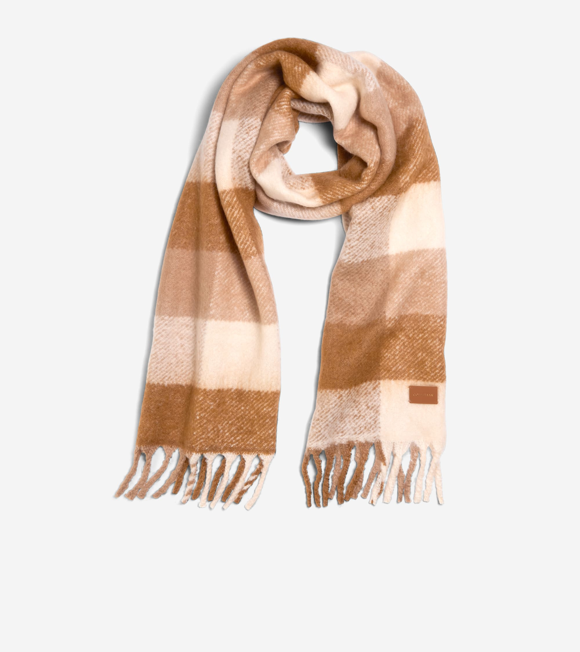 Women's Check Print Scarf | Cole Haan (US)