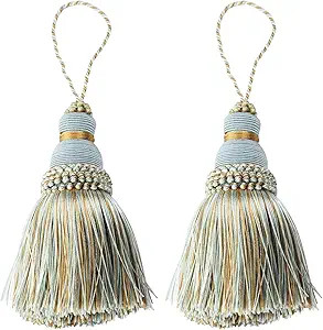 Amazon.com: Fenghuangwu Colorful Tassel Key Tassel DIY Accessories for Curtain and Home Decoratio... | Amazon (US)