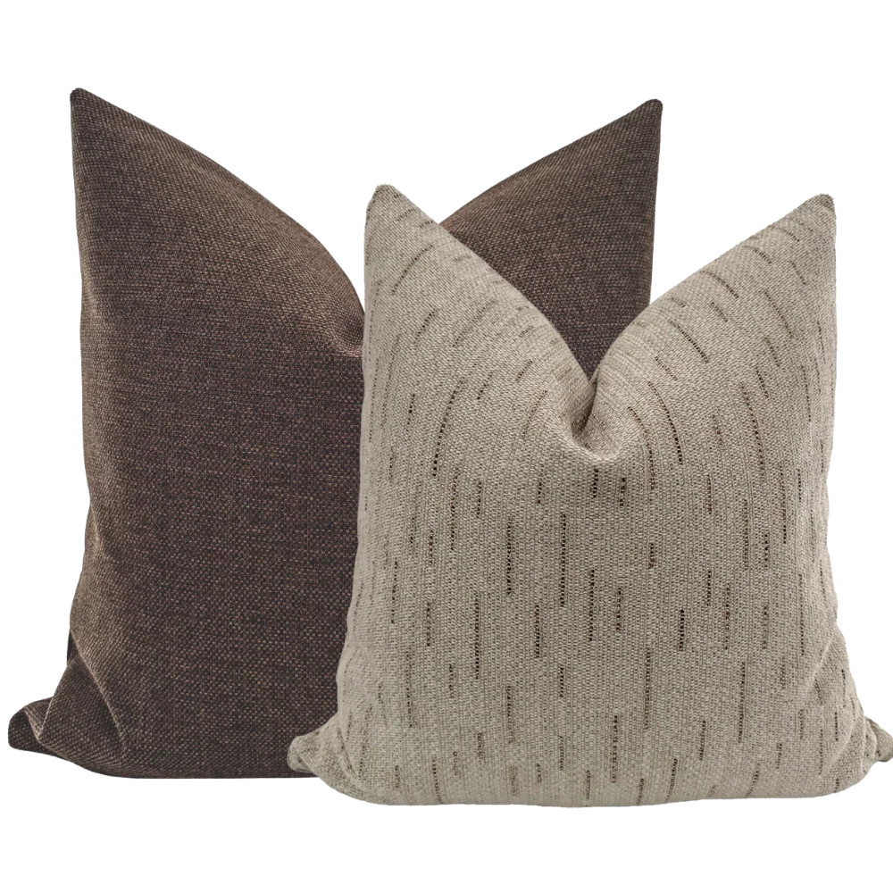 Hot Cocoa Pillow Cover Set | Hackner Home (US)