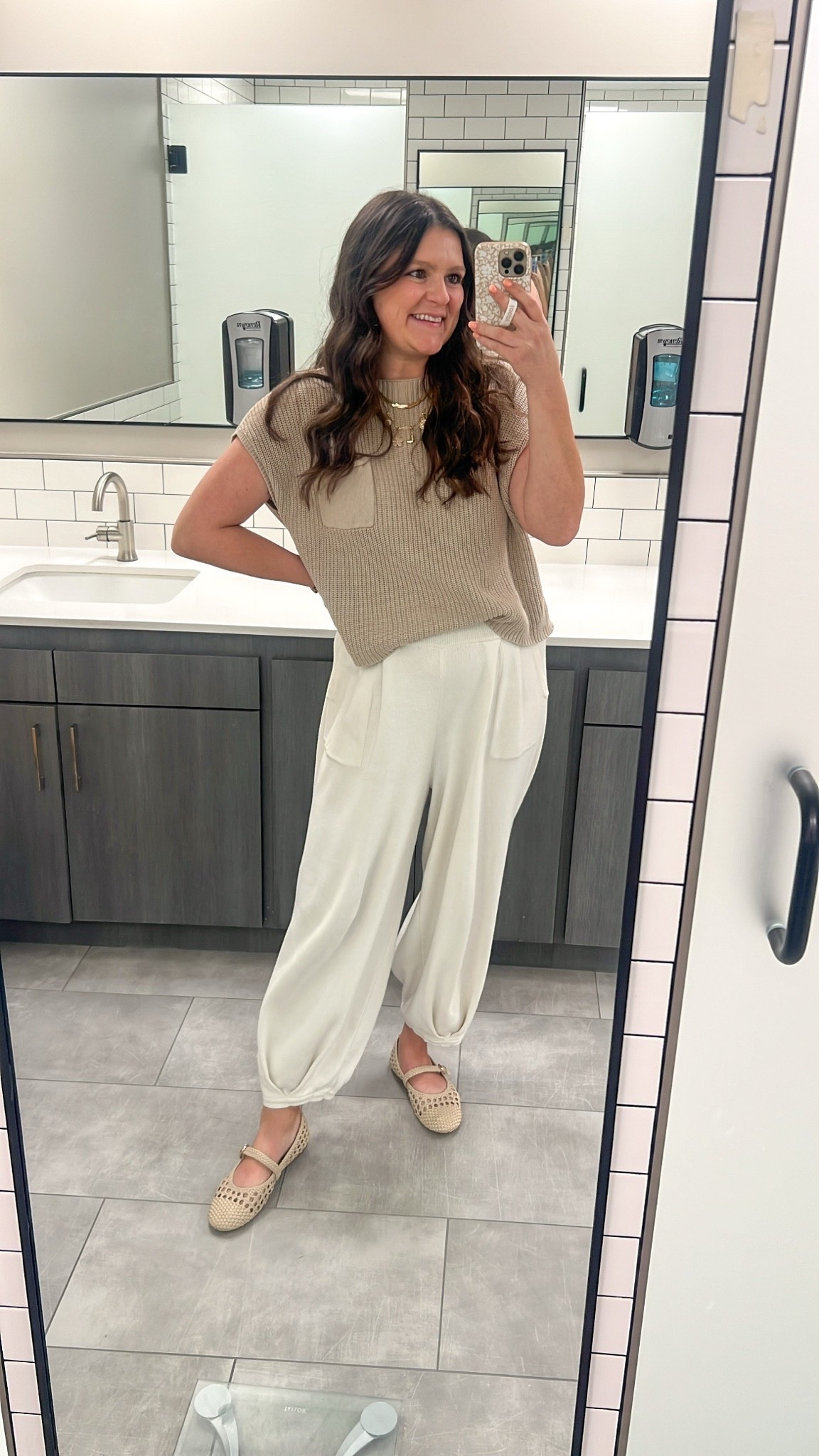 Comfy & mom approved work outfit for all year long. Size M, tts. Def some extra room in the pants but still like the medium.

Matching set / work outfits / mom work outfits / Amazon work outfits / comfy work outfits / mom workwear / comfy workwear / teacher outfit / mom outfit / mom style / work style / business casual outfits / comfy style / comfy pants / post Partum outfit / post Partum friendly / mom friendly / bump friendly / flowy pants / fun pants / white pants

#LTKmomlife #LTKootd #LTKWorkwear