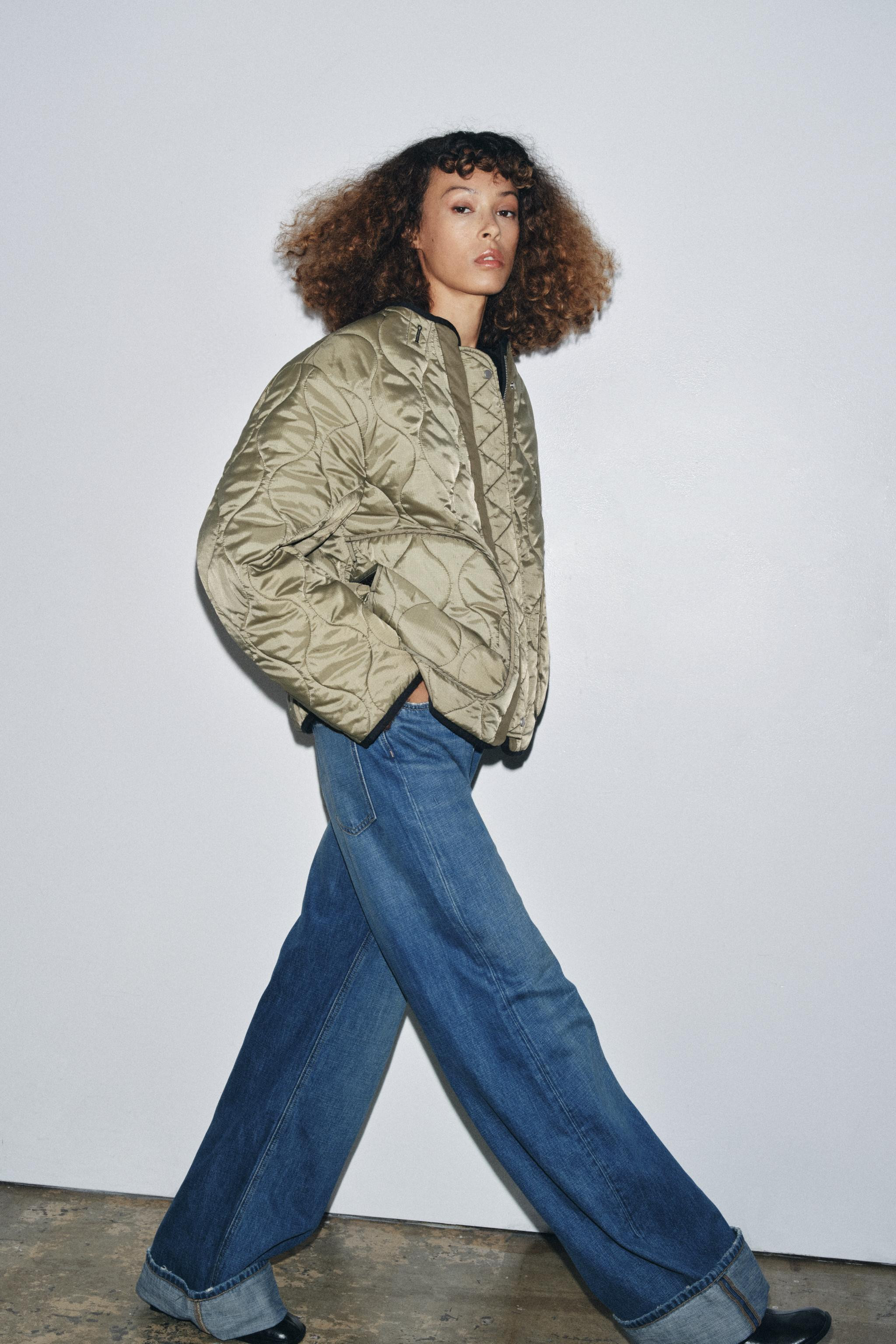 ZW COLLECTION REVERSIBLE QUILTED JACKET | Zara UK