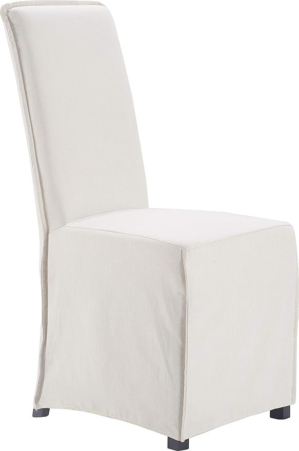 Finch Grayson Contemporary Dining Chair, Set of Two, High Back Upholstered, Removable Slip Covers... | Amazon (US)