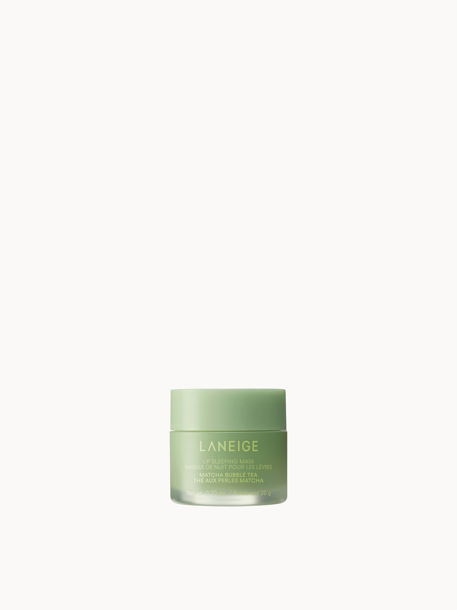 LANEIGE Lip Sleeping Mask Matcha Bubble Tea 20g | Look Fantastic (UK)