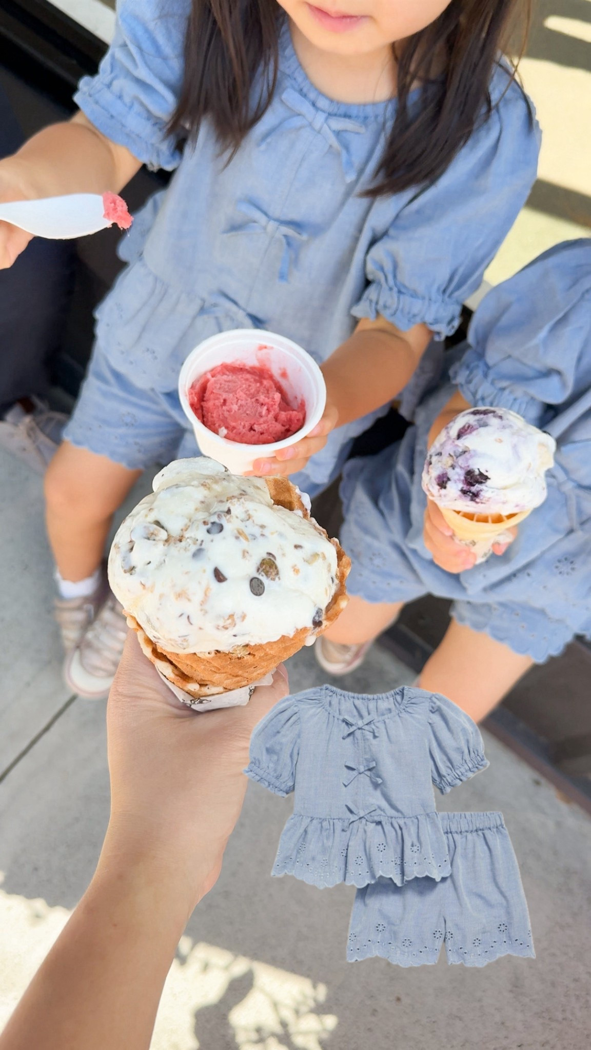 Little girls and toddler peplum eyelet shorts set currently 50% off from old navy! Comes in red too 

#LTKKids #LTKFamily #LTKSaleAlert