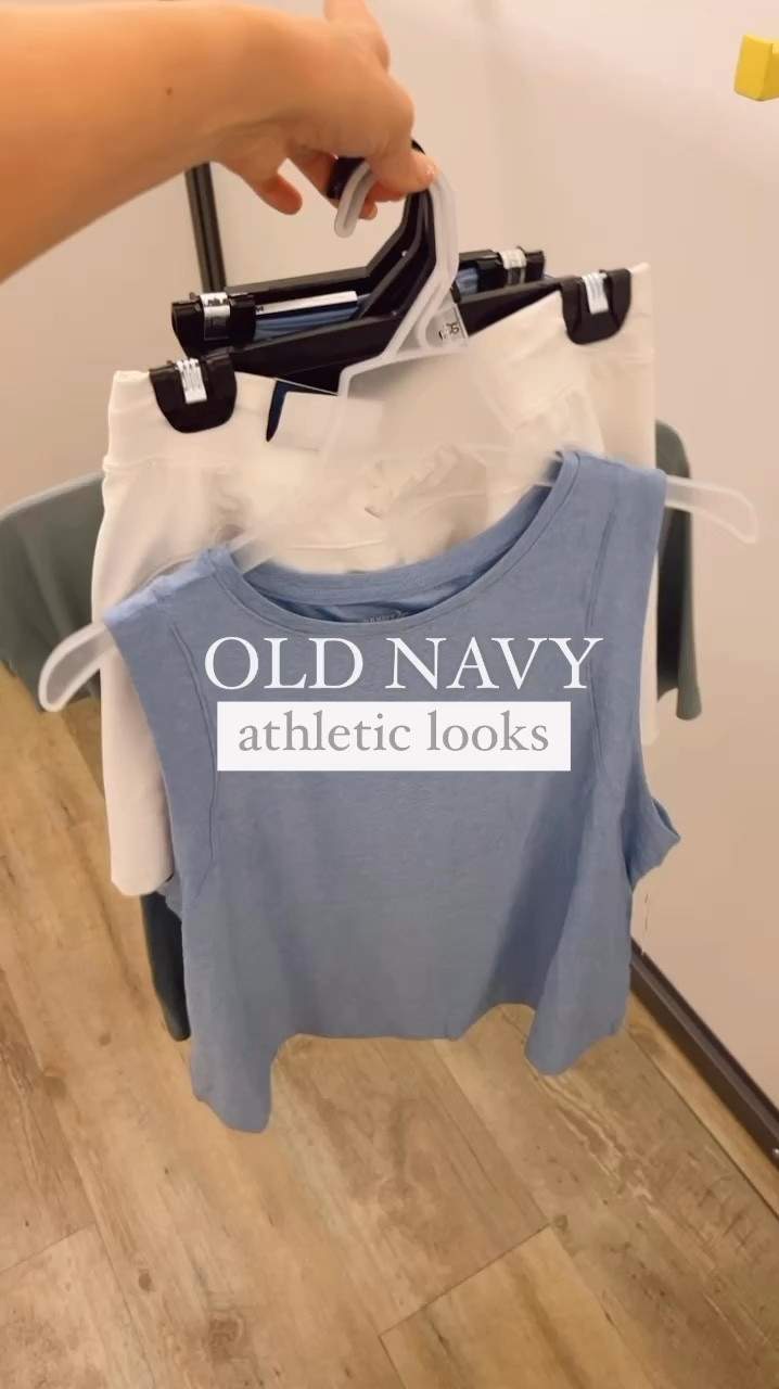 Old Navy has some great quality athletic clothes. Everything fits true to size! 

Old navy, athletic wear, tank tops, bike shorts, white shorts, sweatshirt, sale finds

#LTKSeasonal #LTKSummerSales