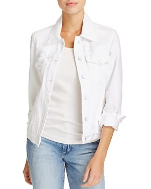 J Brand Slim Denim Jacket in Optic White | Bloomingdale's (US)