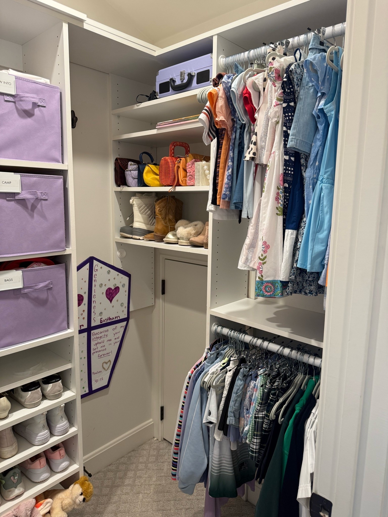 When kids can actually see and reach their clothes, everyday routines become so much easier.

Less overwhelmed mornings.
Less laundry pileups.
Less "Mom, where is my...?" every five minutes 😅 

We love creating kids spaces that are functional, realistic, and easy to maintain - especially heading into summer when routines start shifting.

👉 Need help in your space? DM us and let’s start the conversation.

#LTKHome #LTKKids