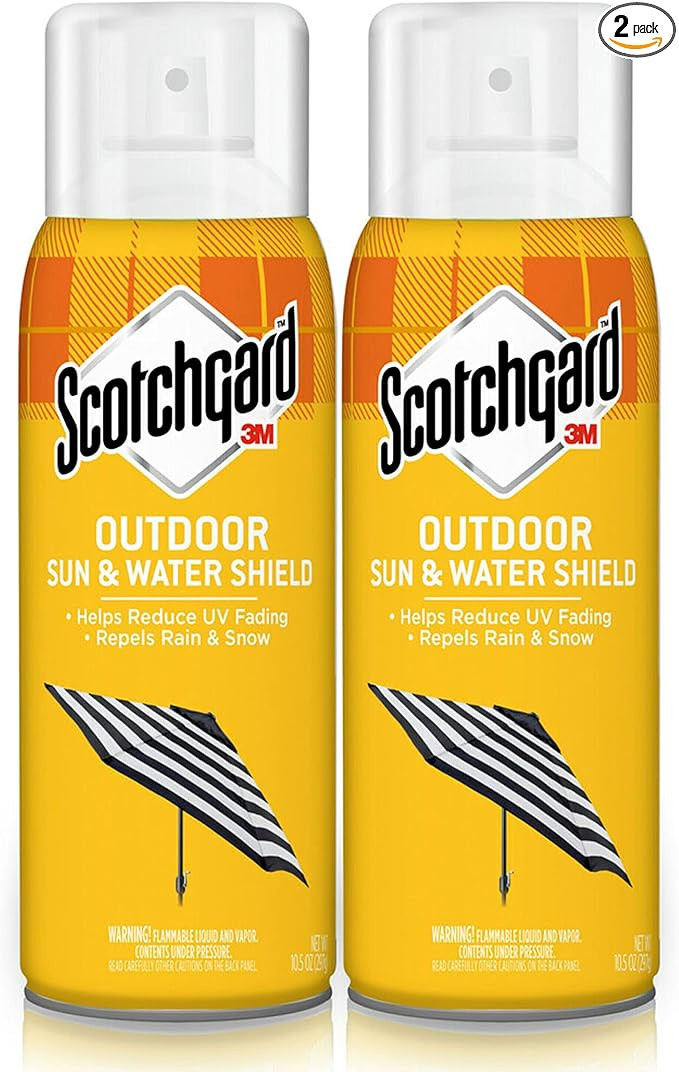 Scotchgard Sun and Water Shield, Repels Water, 10.5 Fluid Ounces (2 Cans) | Amazon (US)