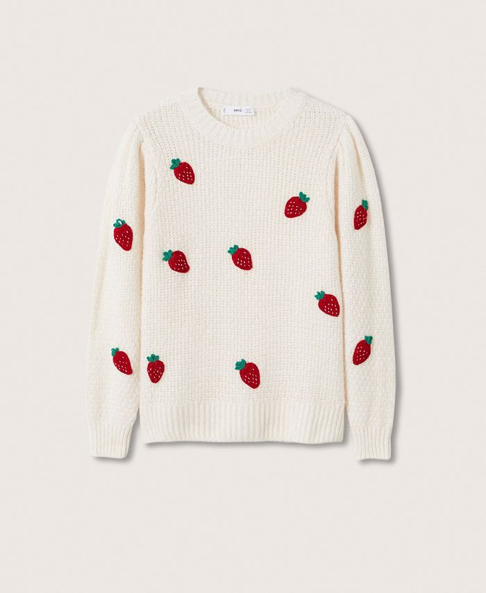 MANGO Women's Knit Embroidered Sweater & Reviews - Sweaters - Women - Macy's | Macys (US)