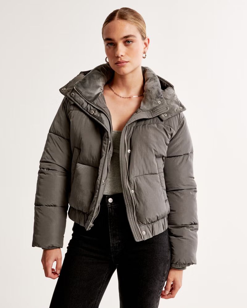 Women's Mini Ultra Puffer | Women's Up To 40% Off Select Styles | Abercrombie.com | Abercrombie & Fitch (US)