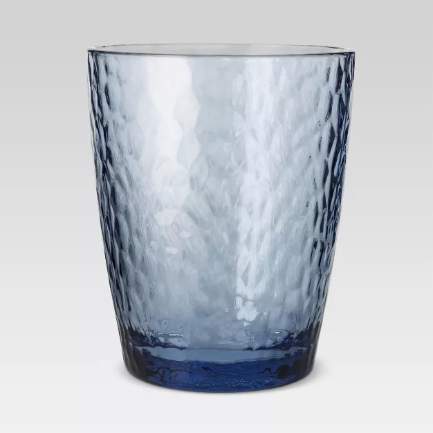 Plastic Textured Short Tumbler 13oz Blue - Threshold™ | Target