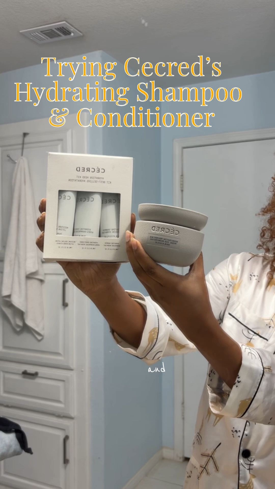 Was gifted the Cecred’s hydrating shampoo, conditioner & moisture sealing lotion set for Christmas! One thing I forgot to mention was how goood they smelled!! 

#LTKgrwm #LTKselfcare