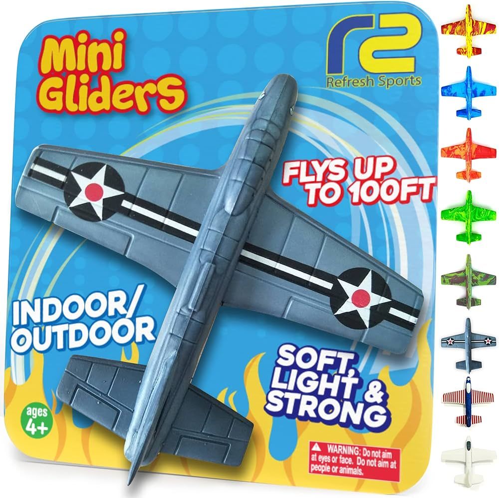 Foam Airplanes For Kids: Airplane Toy Glider Plane EVA Foam Airplanes for Kids - Best Stocking St... | Amazon (US)
