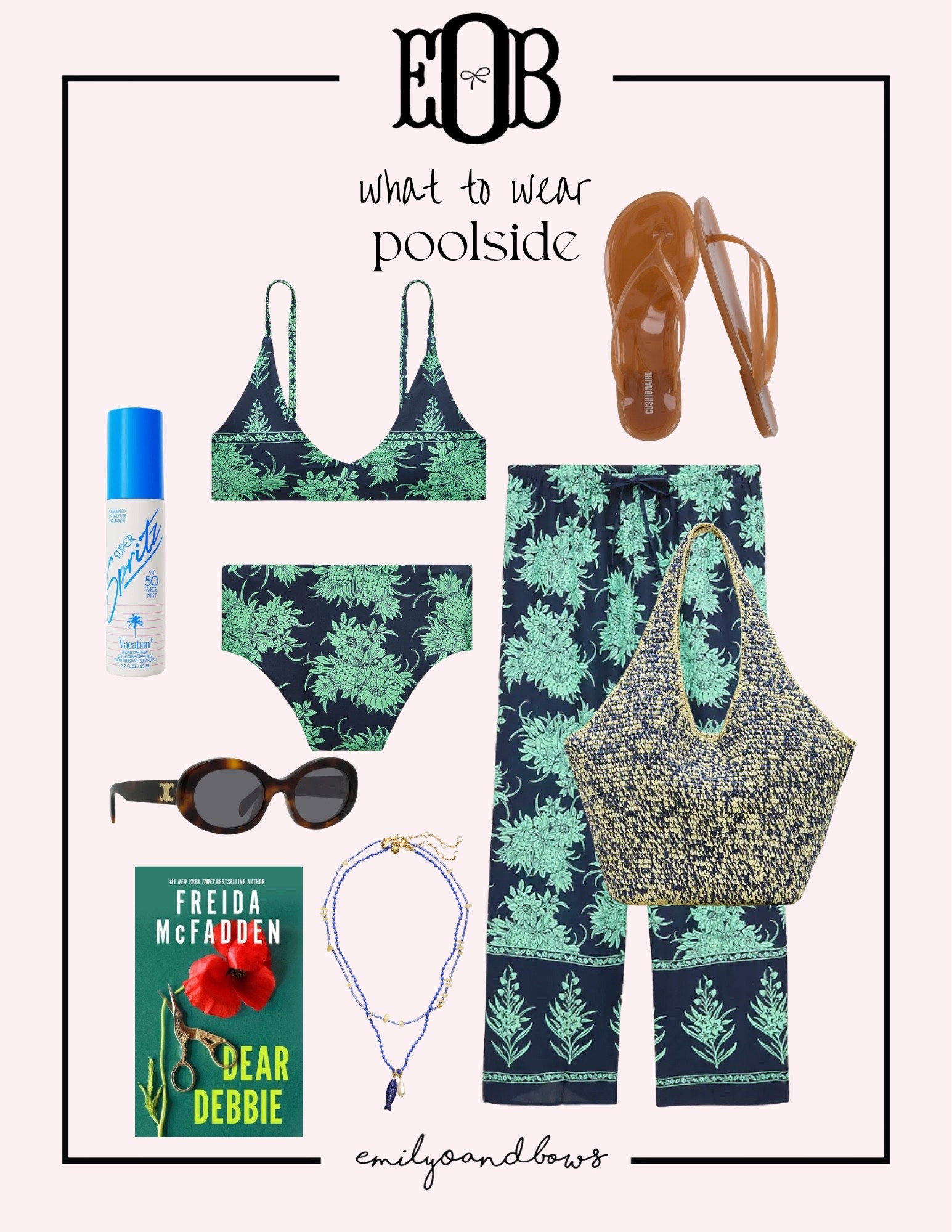 What to wear poolside this summer or for an upcoming trip! 💦⛱️