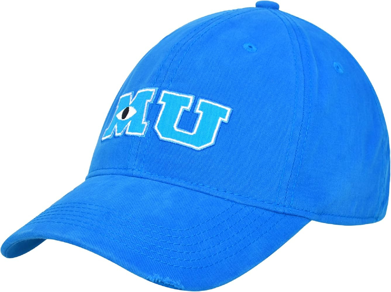 Concept One Disney Pixar Inc Monsters University Baseball Cap, Adjustable Dad Hat, Blue | Amazon (US)