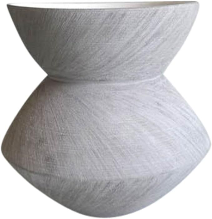 Sagebrook Home 13242-04 Ceramic Vase, 11.5" x 11.5" x 11.5", Gray | Amazon (US)
