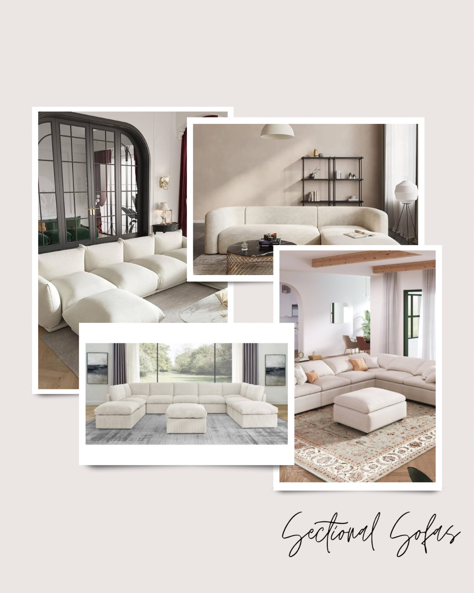 Recently I went on a massive hunt for a new sectional for our house. Main goal was something cozy and comfy, yet still a vibe. All affordable and won’t break the bank because ya know…kids and dogs. 


Wayfair finds | Amazon Finds | Modular sectional | Home Decor | Modern Organic 



#LTKSpringSale #LTKhome #LTKsalealert