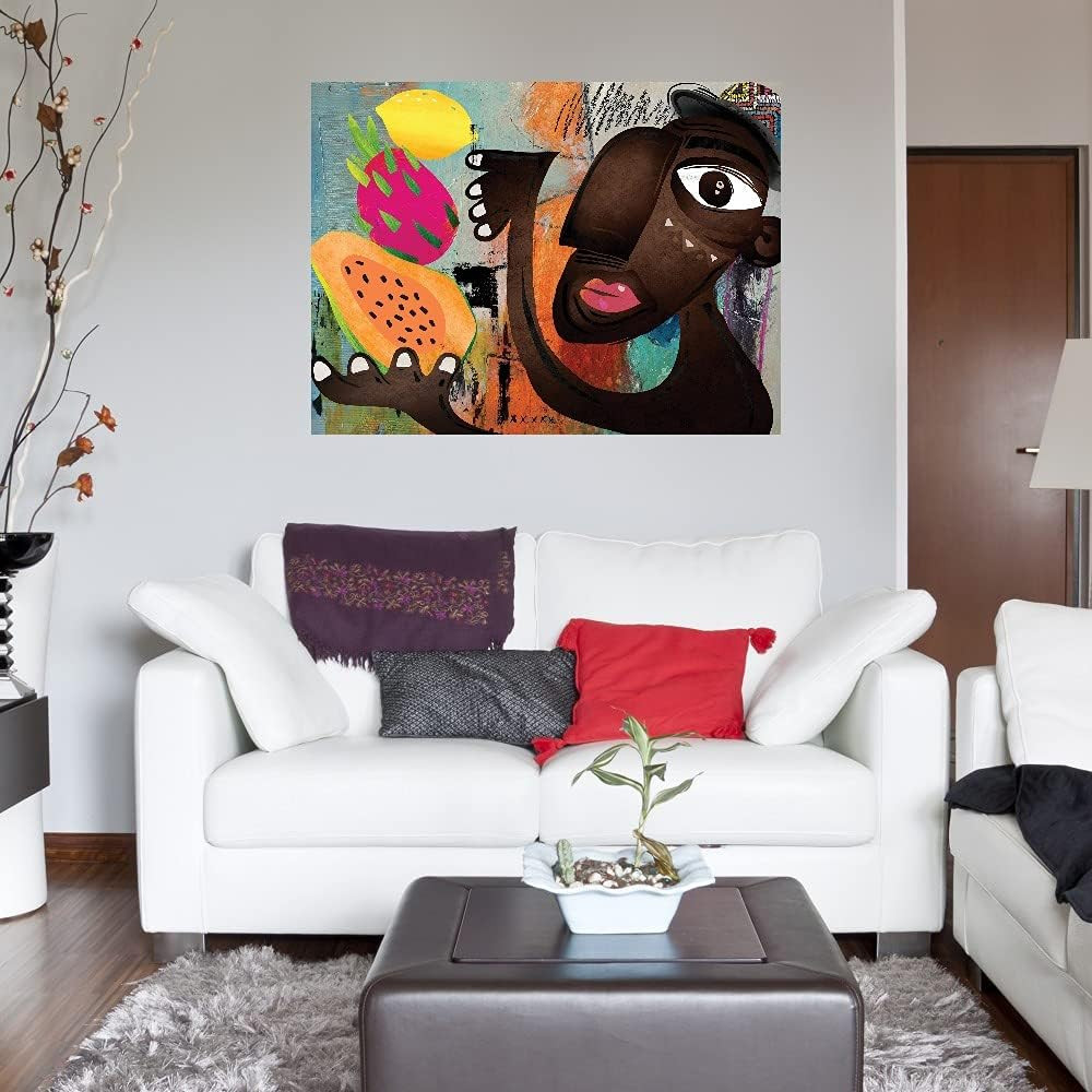 Sometimes the wall just needs a little drama. This super colorful and fun print just brings it! Who can go wrong with a huge colorful focal point for less than a facial? 

 #LTKHome #LTKSaleAlert