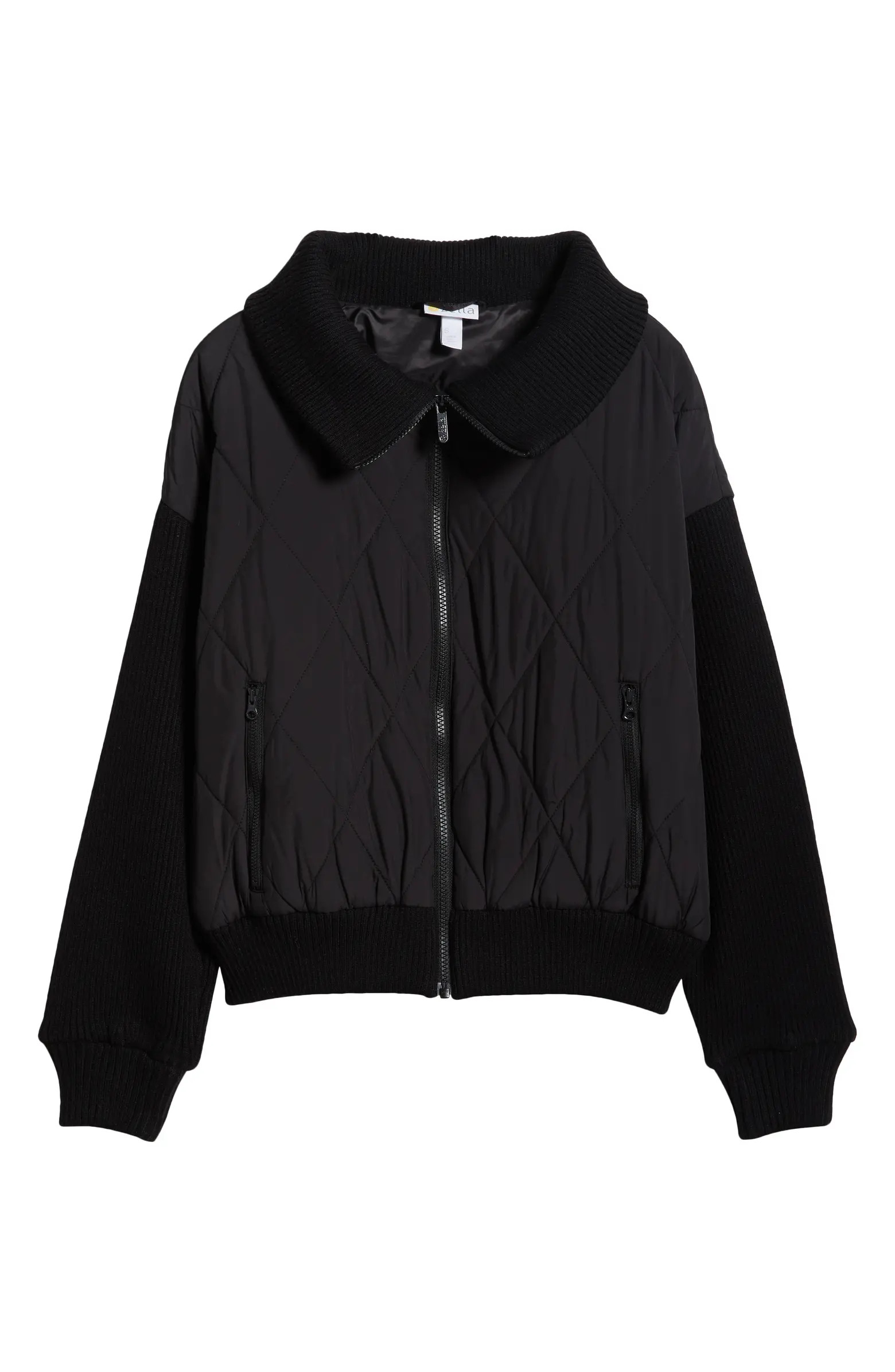 Hybrid Zip Front Jacket | Nordstrom