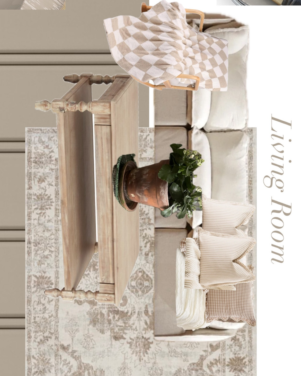 Living Room Mood Board Links