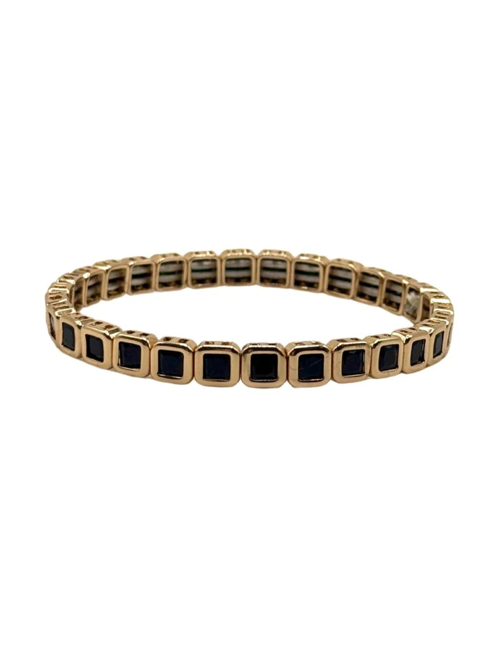 Dainty Square Gem Bracelet | La Lumiere NY