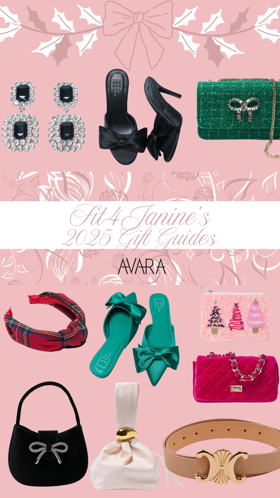 Are you as excited as I am about the upcoming Holiday season?!?! I know I am and I am kicking off my 2025 Gift Guides with some fabulous ideas to get you in the spirit (and maybe even snag a few pieces for yourself! 

Fit4Janine, Avara, Holiday, Gifts, Gift Guide, Christmas, Accessories, Shoes, Clutches, Jewelry, Earrings, Belts, Headbands 

 

#LTKHoliday #LTKSeasonal #LTKGiftGuide