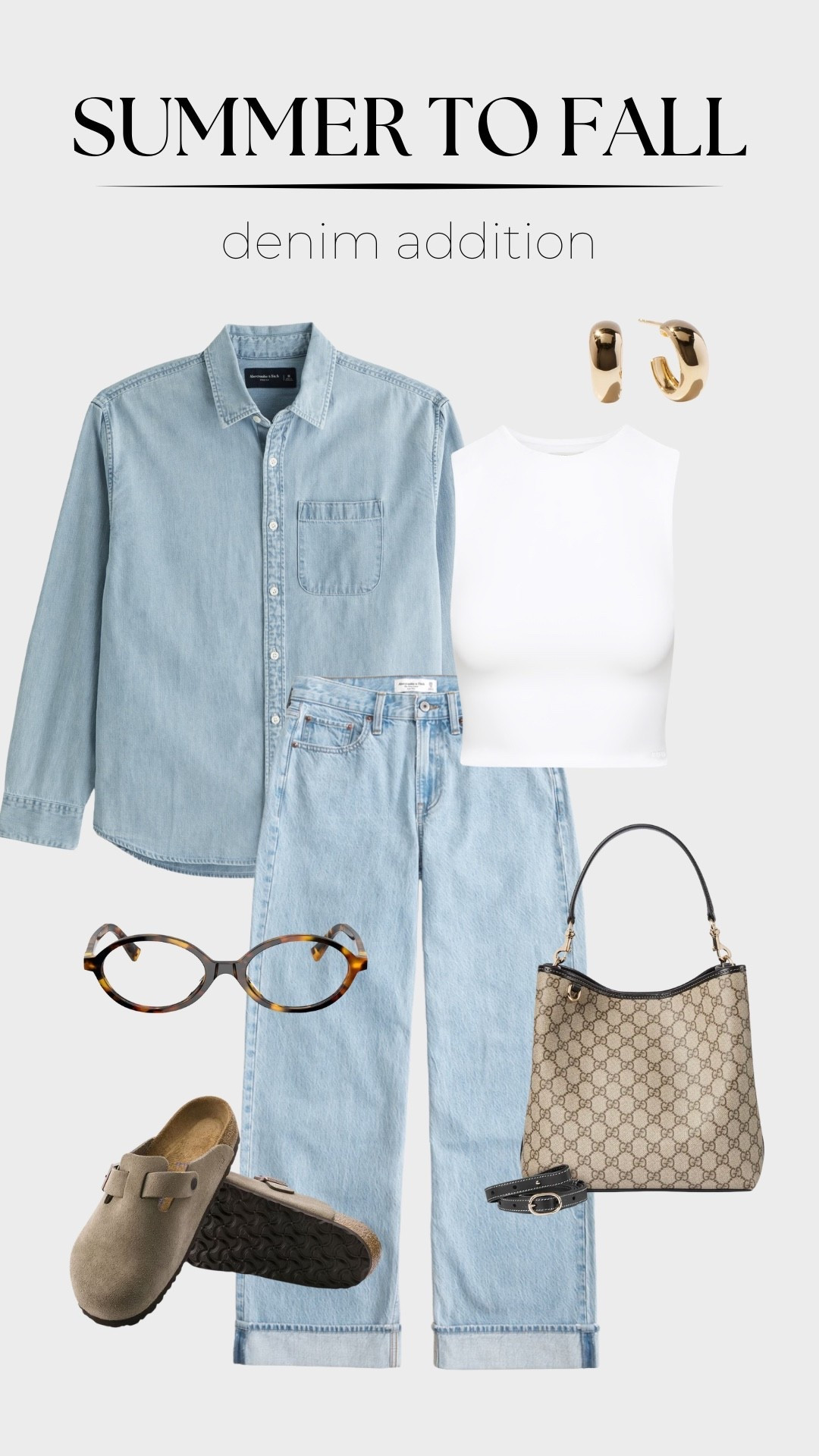 Summer to fall, DENIM addition!

#LTKSeasonal #LTKautumn