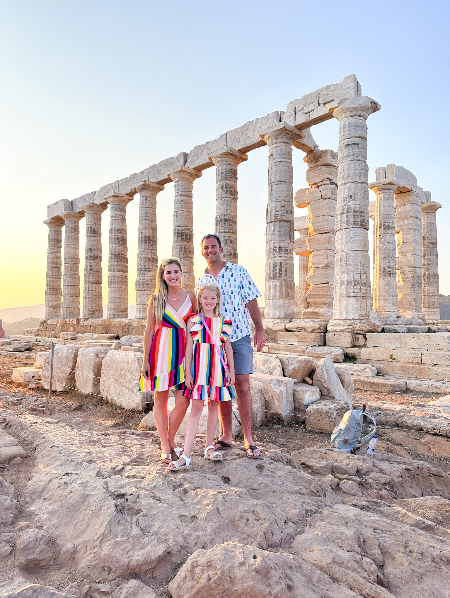 Matching Mommy & me outfits. Colorful stripe dress. Shein finds. Mommy Daughter matching. Vacation style. Greece vacation. Summer style.  

#LTKfamily #LTKunder50 #LTKkids