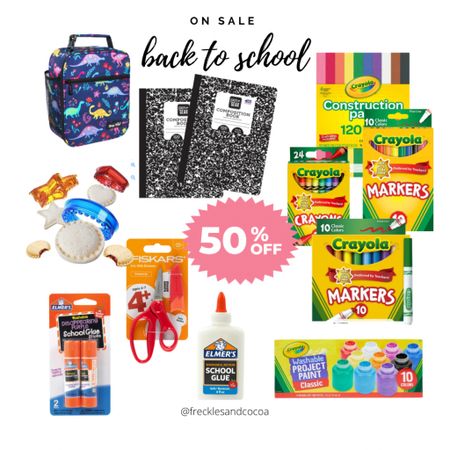Back to school supplies are currently 50% off! 

#LTKsalealert #LTKkids #LTKBacktoSchool