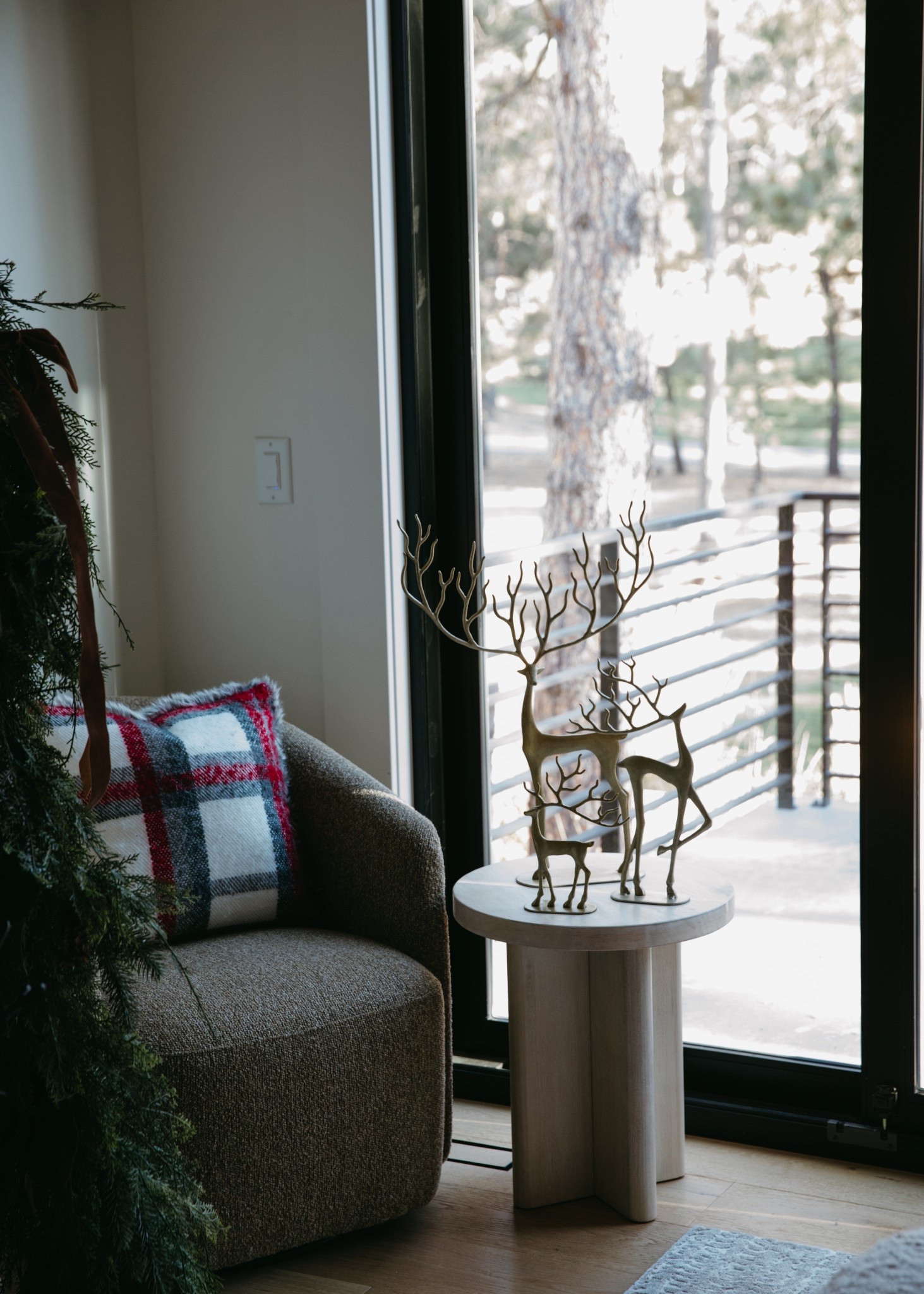 These Brass Sculpted Reindeer are so fun! I’ve had them for a few years now and I’m so happy they are still available! Christmas bedroom details linked below.

#LTKHome #LTKHoliday #LTKSeasonal