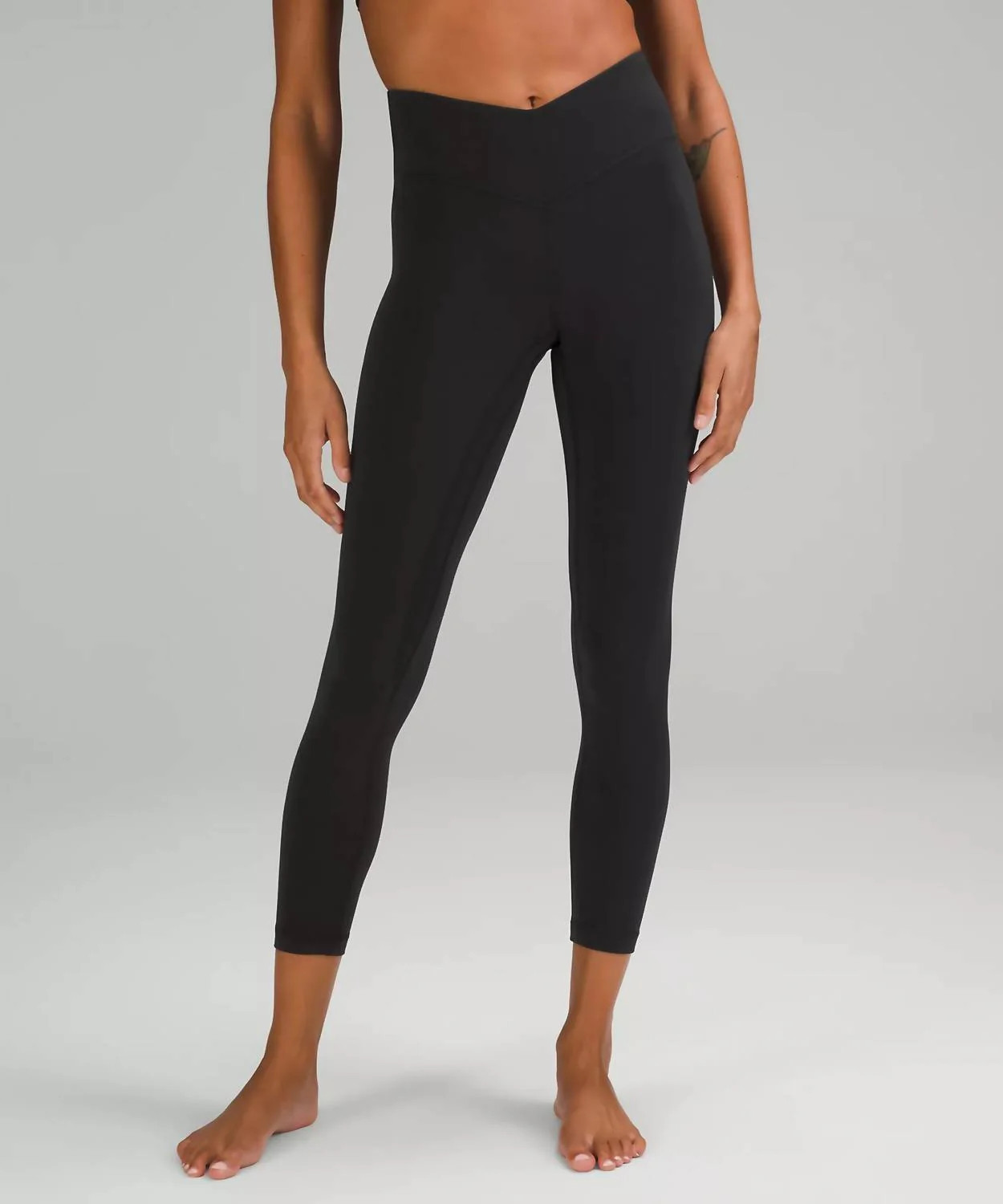 Women's Align V-Waist Pant 25" In Black | Shop Simon