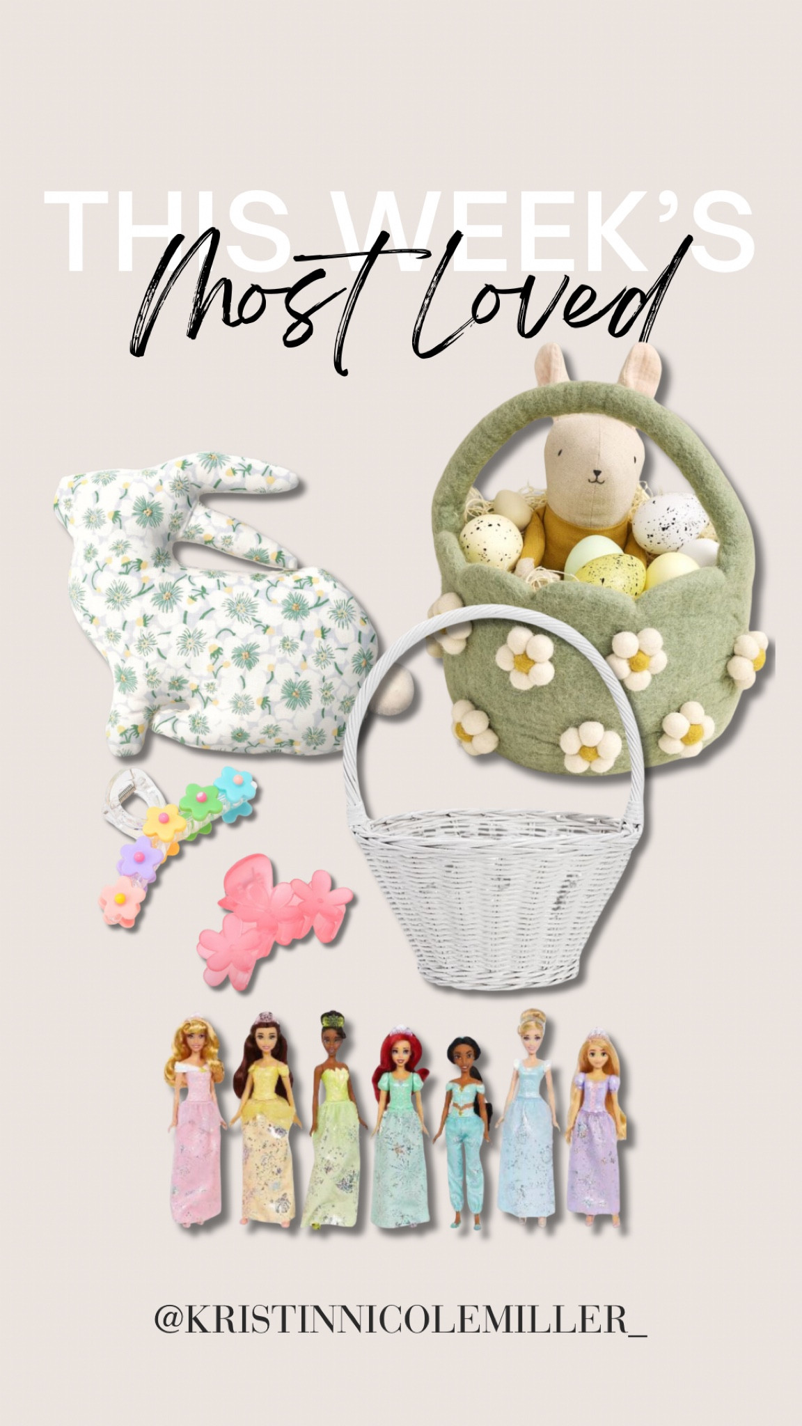 This week’s most loved on LTK!! 

Easter, spring finds, decor, seasonal, bunnies, princesses, hair clips, favorites 

#LTKstyletip #LTKSeasonal #LTKfindsunder100