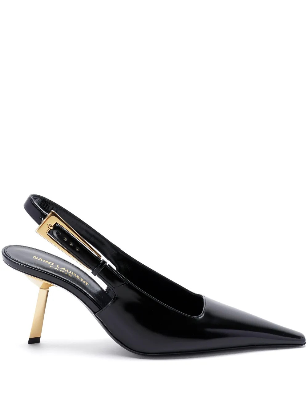 Saint Laurent | 75mm Lee Pumps  | Black | FARFETCH GE | Farfetch Global