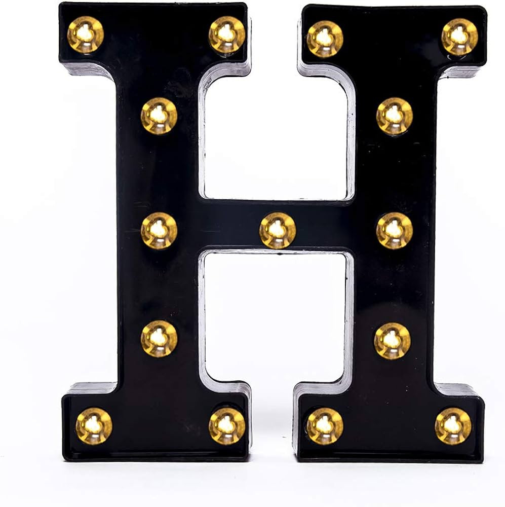 Foaky Black LED Marquee Number Lights Sign Light Up Marquee Number Lights Sign for Night Light We... | Amazon (US)