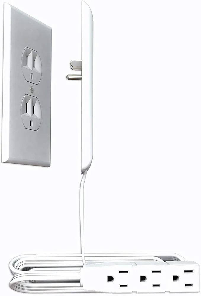 Sleek Socket Ultra-Thin Outlet Concealer with Cord Concealer Kit, 3 Outlet Power Strip, 8-Foot Co... | Amazon (CA)