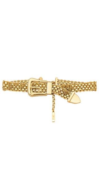 The Buckle Necklace in Gold | Revolve Clothing (Global)