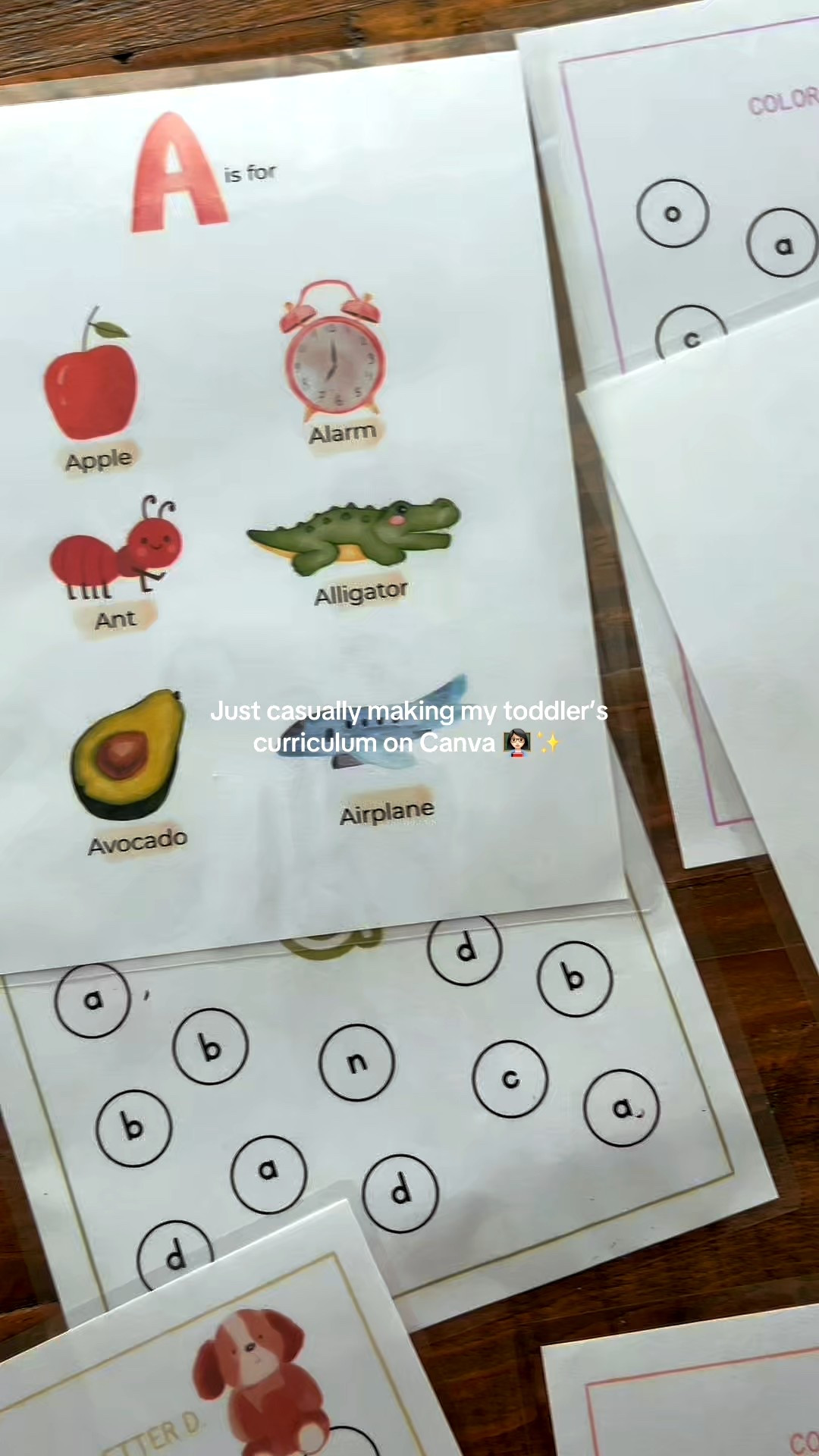 I made the templates on canva and the supplies I used are linked below :) 