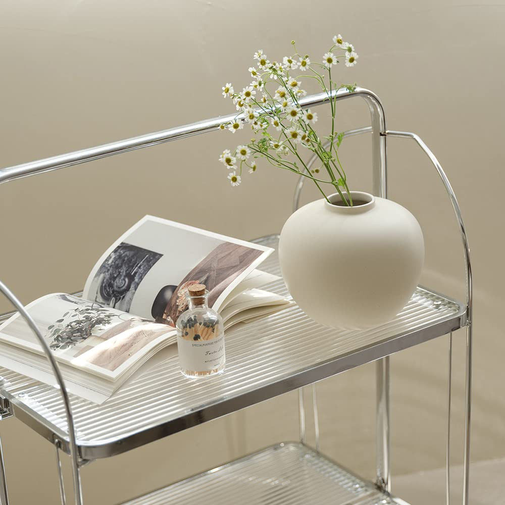 Full Moon Designed Vase, Shaping Flower Art and Displaying Hydroponic Plants, 6.5" × 7.2" (Matte... | Amazon (US)