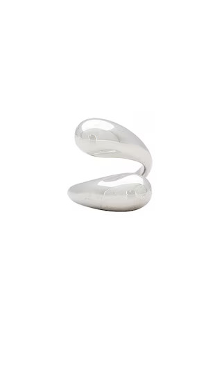 Twisted Dash Ring in Silver | Revolve Clothing (Global)