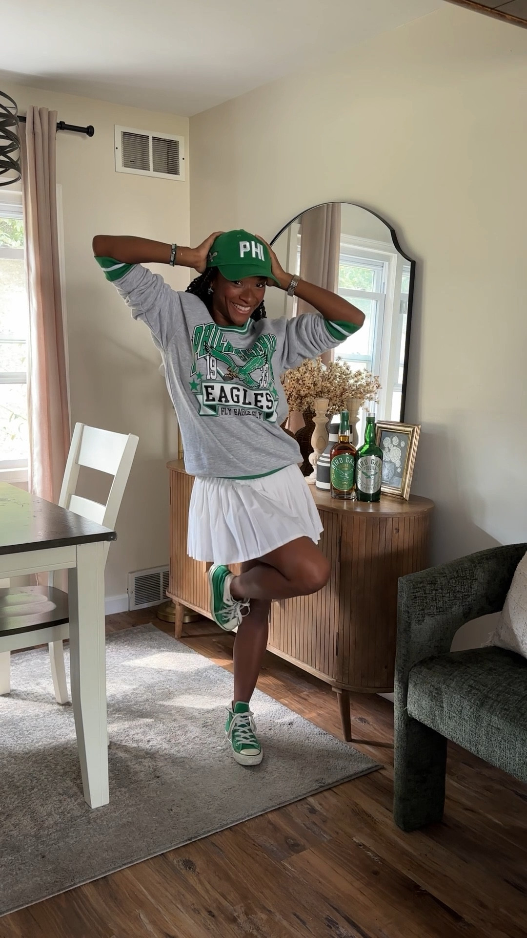 You see how I show up for Eagles home opener!!!  Very cutesy in my $28 sweatshirt.  You already know the deal to get my outfit links…

Also, should I do game day fits more often?

#LTKSeasonal