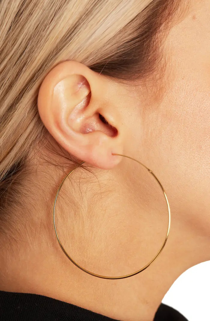 Argento Vivo Extra Large Endless Hoop Earrings | Nordstrom