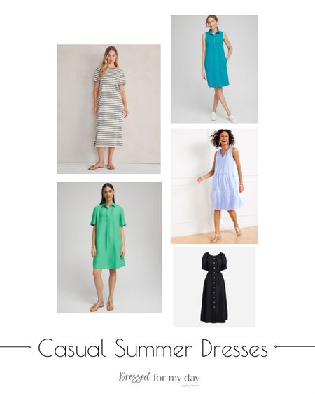 Casual summer dresses 👗✨

#LTKMidsize #LTKOver40 #LTKStyleTip