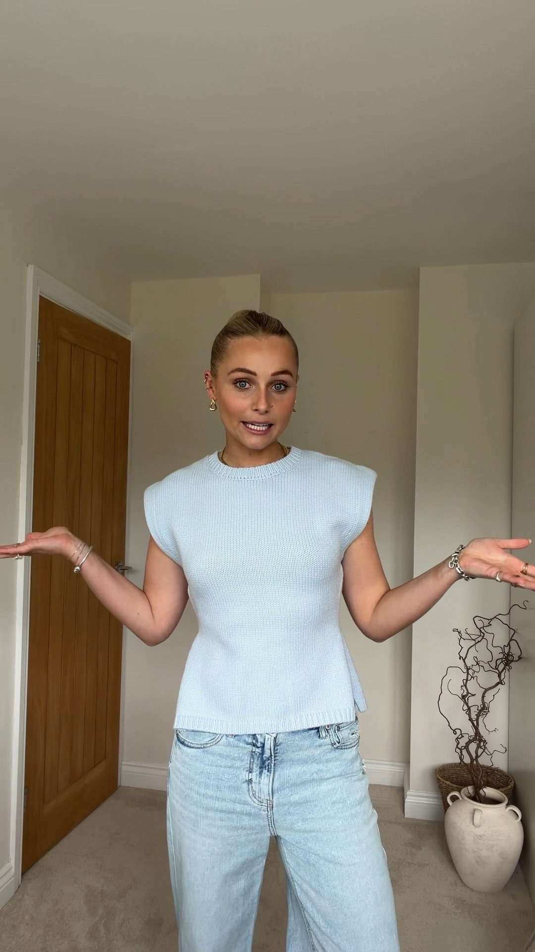 Hen do outfit 🩵🩵 

#LTKjeans #LTKspring #LTKsummer