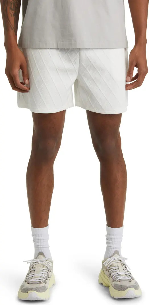 Jacquard Jersey Drawstring Shorts | Nordstrom