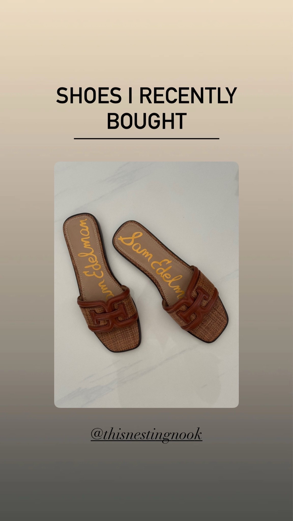 New cute sandals from @samedelman

#LTKdayinmylife #LTKActive #LTKSeasonal