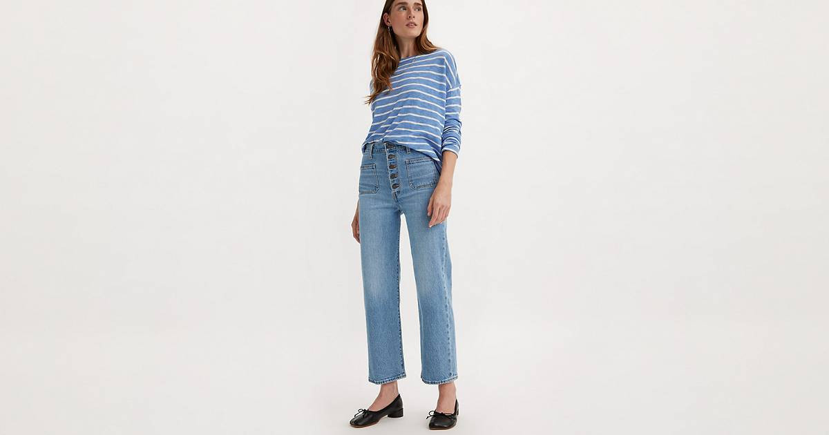 Ribcage Straight Patch Pocket Women's Jeans | LEVI'S (US)