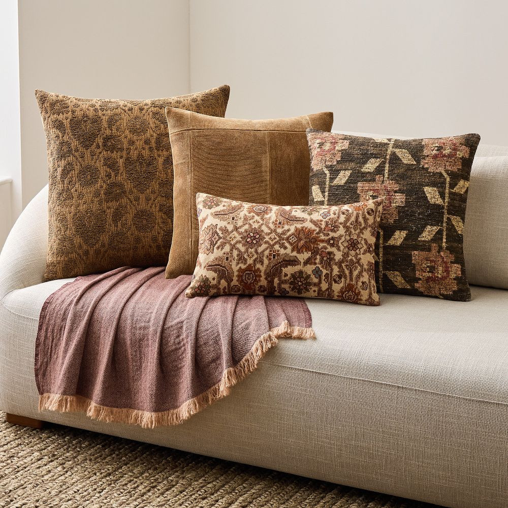 Warm Deco Pillow Cover & Throw Set | West Elm (US)