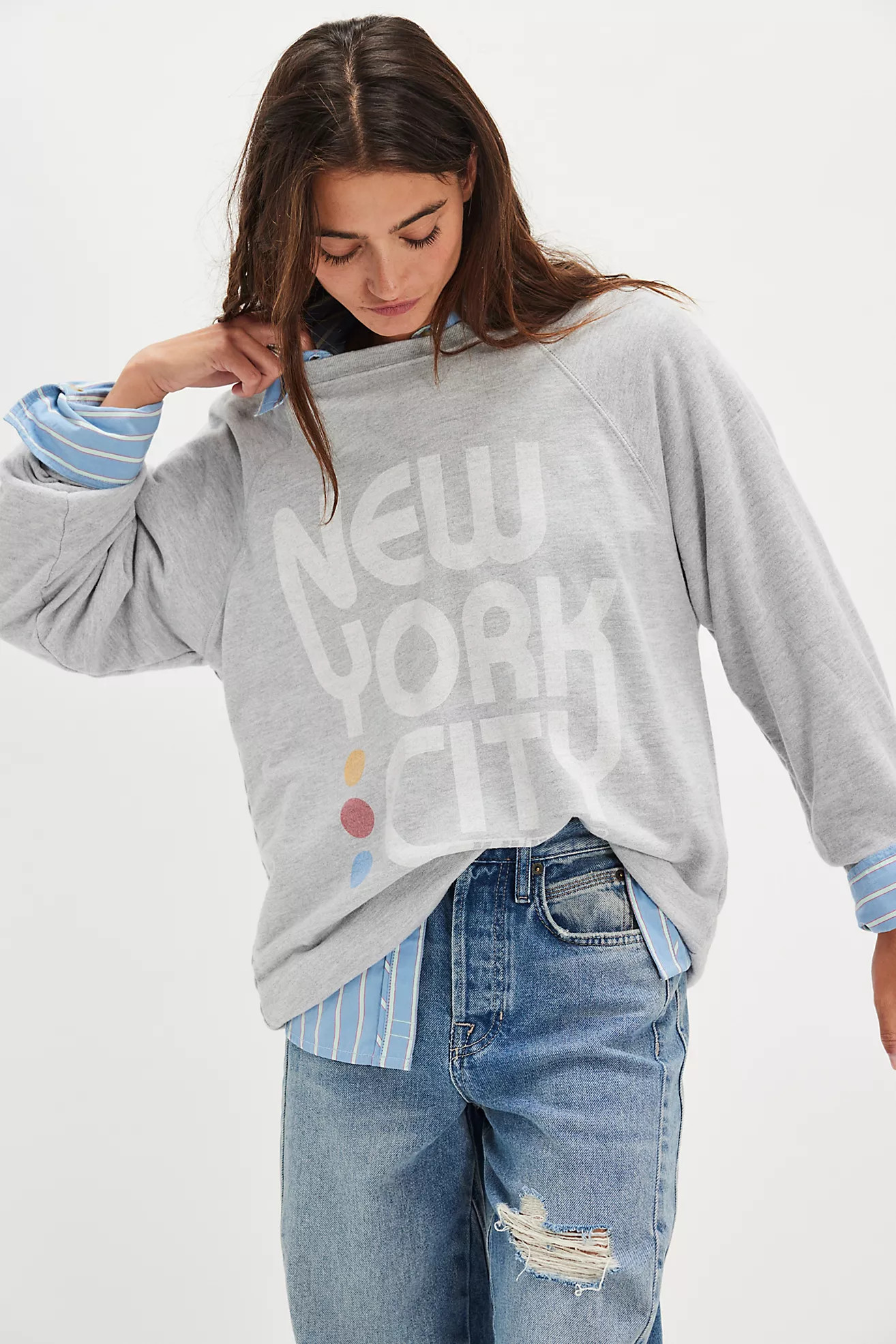 New York Subway Crewneck | Free People (Global - UK&FR Excluded)