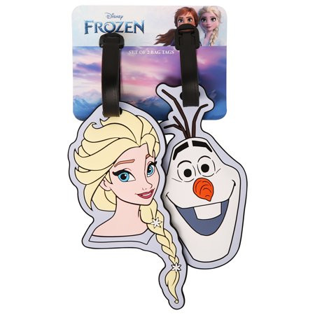Disney Frozen Rubber Luggage Tags Set of 2 | Walmart (US)